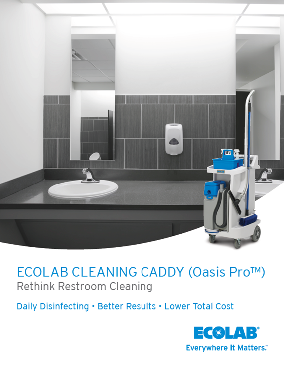 Ecolab Cleaning Caddy Oasis Pro