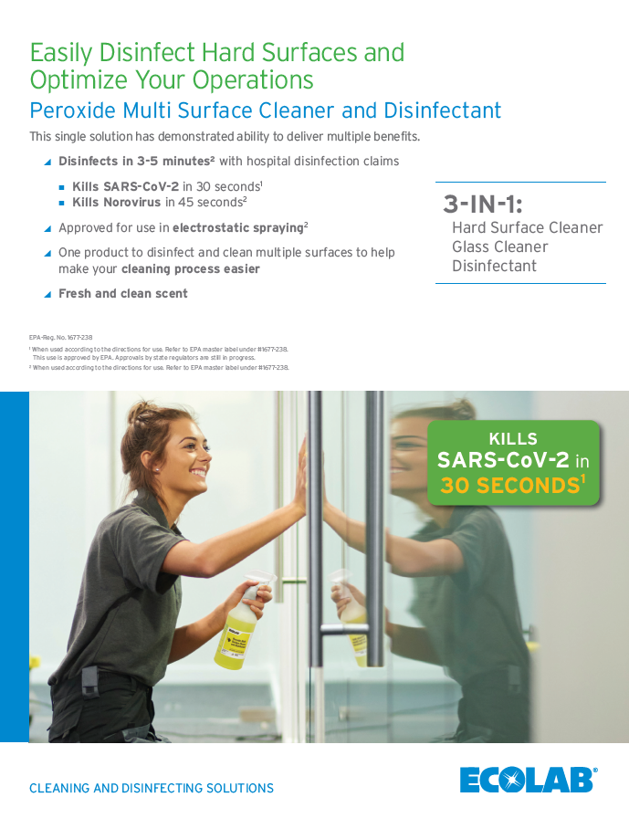 FACILIPRO Peroxide Multi Surface Cleaner and Disinfectant