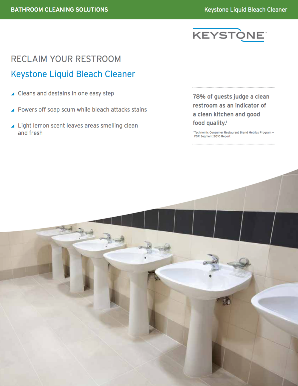 Keystone Liquid Bleach Cleaner