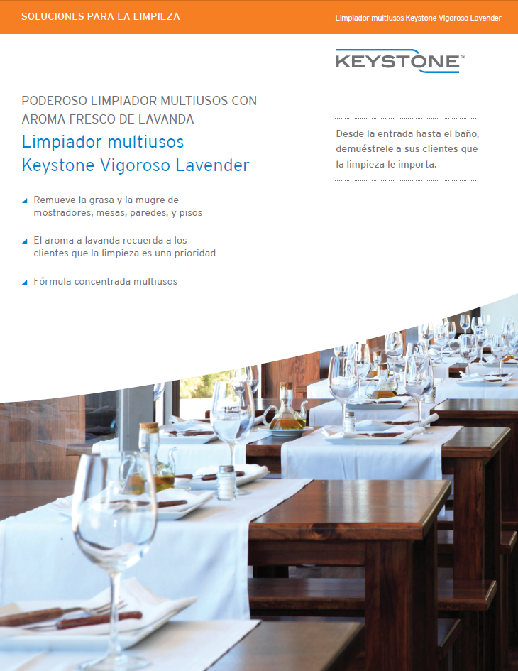 Keystone Vigoroso Lavender Multi Surface Cleaner