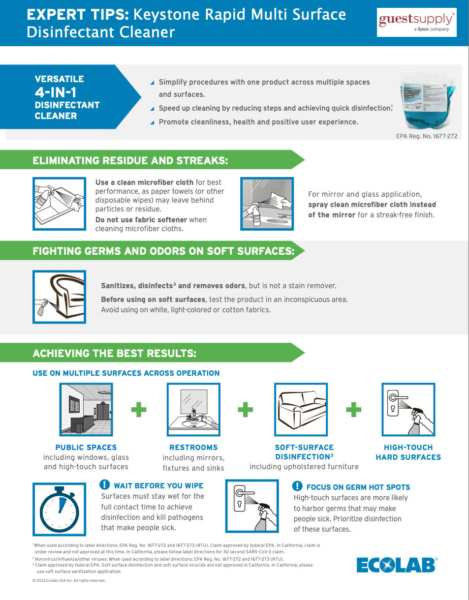 https://www.cleanwithguestsupply.com/-/media/GuestSupply/Images/Products/Keystone-Rapid-Multi-Surface-Disinfectant-Cleaner/Assets/GS_KYST-Rapid-MSDC_Expert-Tips_Flyer.ashx